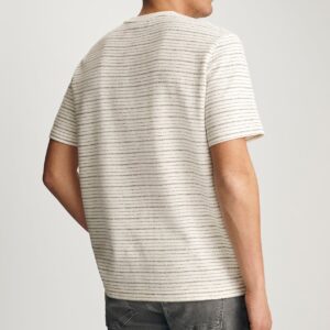 CREW NECK T-SHIRT IN ANTIQUE WHITE - Mavi Jeans