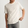 CREW NECK T-SHIRT IN ANTIQUE WHITE - Mavi Jeans