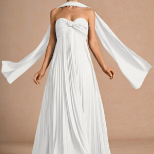 Rosalind White Maxi Dress 